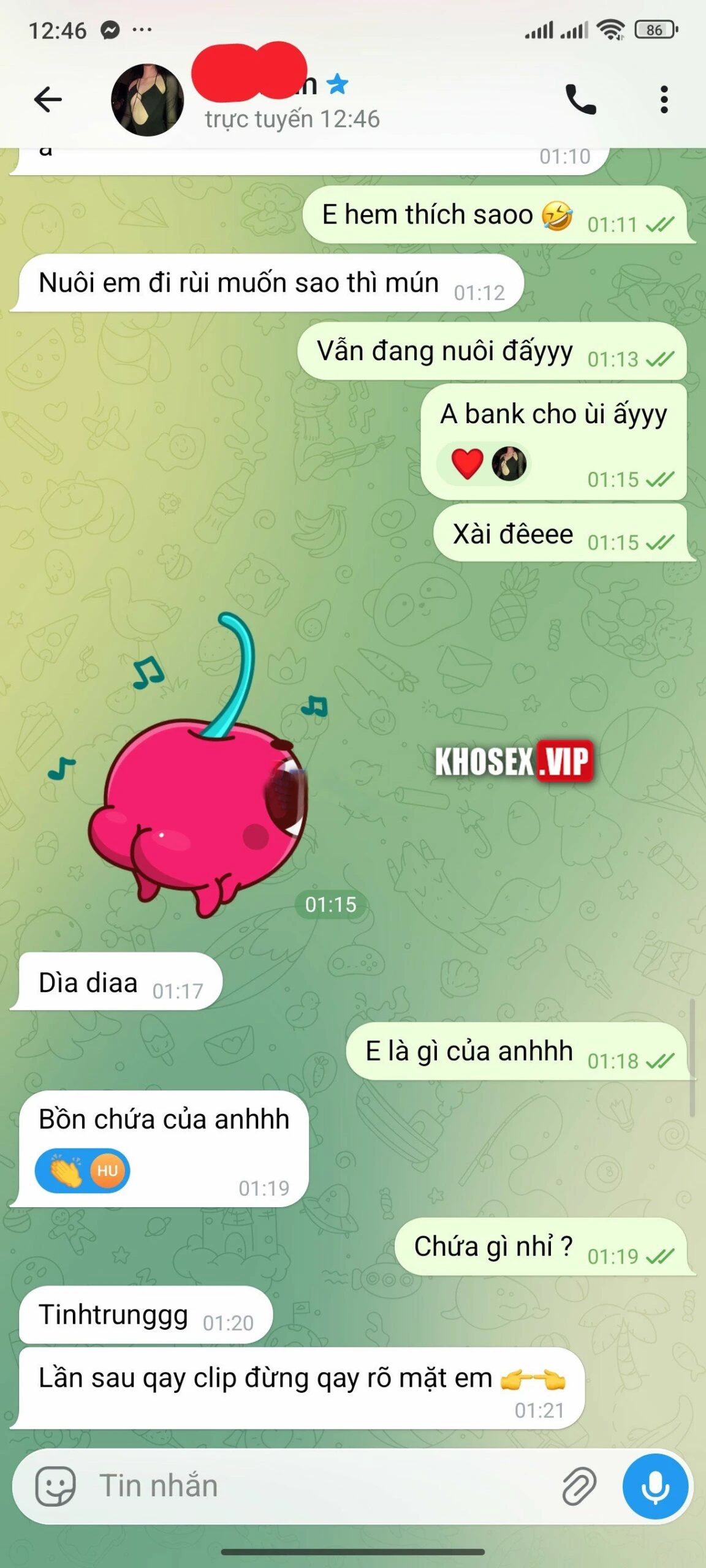 Anh checker may mắn và bé rau dâm địt 4 phát cho vô trong hết (Full Clip + Pic)