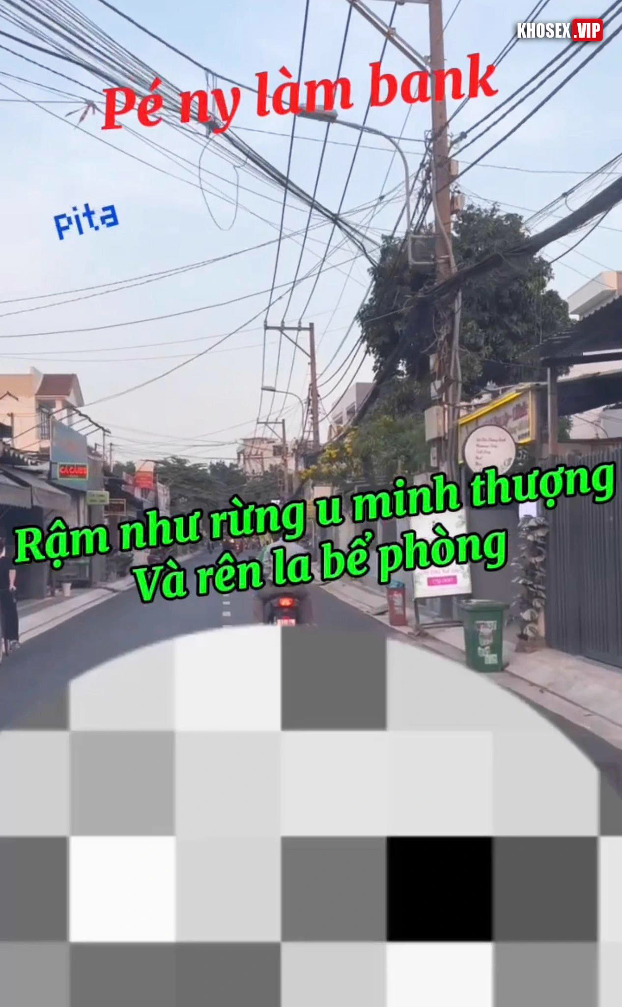 Checker Pita hên quẹt ngay pé ny làm bank địt nhau tái tê 2 nháy lết về