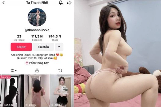 Ảnh đại diện Sex vú to em Tạ Thanh Nhi nhún khỏe